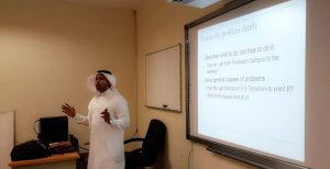 Students of Al-Tomouh Preparatory School at Jamoum Pay a Visit to Jamoum Computer Science Department